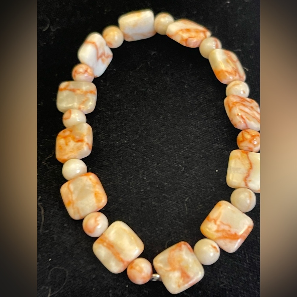 Martha gemstone beaded bracelet